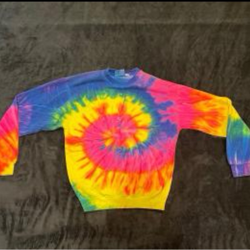 Vibrant Tie-Dye Sweatshirt